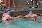 Swimming vs Babson  Wheaton College Swimming vs Babson College. - Photo By: KEITH NORDSTROM : Wheaton, Swimming, Babson